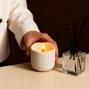Cement Scented Candles Customize Logo Cement Jar Candle Aromatherapy Candle of Various Sizes Colors