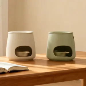 Ceramic Non electric Wax Melt & Candle Burners Aromatherapy Home Decor Warmer for SPA