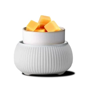 Ceramic Wax Melt 2 in 1 Candle and Fragrance Warmer for Warming Scented Candles or Wax Melts