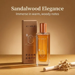 Chinese Zen Sandalwood Perfume 50ml Woody Long Lasting EDT Gift Box