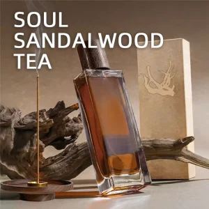 Chinese style Sandalwood Perfume with Tea Fragrance long lasting Rich Elegant Aroma