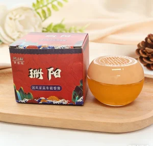 Chinese style car essential oil gel in glass bottle fragrance for indoor decoration office hotel freshening the air