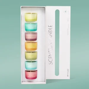 Christmas Candle Aroma Soy Wax 7pcs Luxury Scented Candles Gift Set