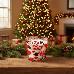 Christmas Gift Box Soy Wax Scented Candles with Smokeless Fragrance