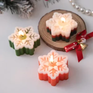 Christmas Tree Scented Candles Handmade Soybean Blended Wax Creative-shaped Aroma Candles Gift Sets Home Decor