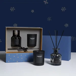 Christmas Valentine’s Day Gift Home Fragrance Eco-Friendly Soy Wax Scented Candle and Reed Diffuser Set