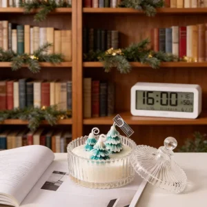 Christmas tree scented candles fragrance candles romantic atmosphere decorations Christmas gifts party favors
