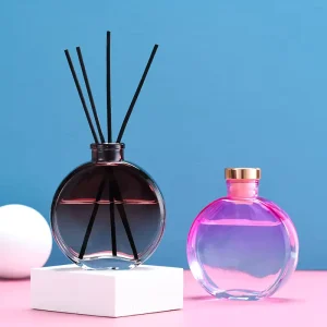 Clear Custom Printing 150ml Home Glass Reed Diffuser Bottle for Fragrance Perfume