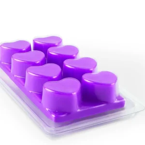 Clear Plastic Blister Tray Clamshell Recycled Materials for Candle Wax Melts Storage and Display