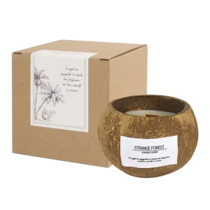 Coconut Shell Aromatherapy Candle Soy Wax Fragrance Essential Oil Scented Candle Home Gift Christmas Birthday 50 Hour Burn