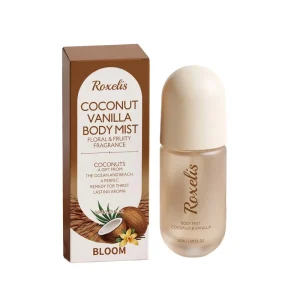Coconut Vanilla Liquid Body Fragrance Fresh Delicate Scent with Long Lasting On the Go Niche Perfume