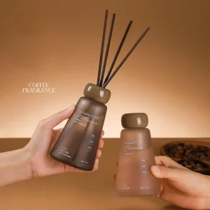 Coffee Reed Diffuser Caramel Latte Scent Home Fragrance Air Freshener OEM/ODM Private Label Aromatherapy