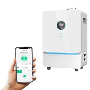 Cold Air Fan Diffuser Smart App WiFi Aluminum Scent Dispenser for Large Spaces