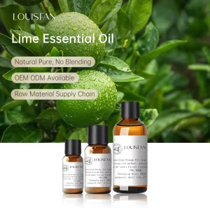 Cold Pressed Lime Essential Oil 10ml Pure Natural Top Grade for Aromatherapy Fragrance Raw Material Lime Essential Oil