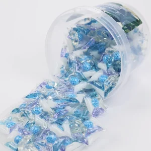 Cold Water Soluble Disposable Gel Washing Pods Eco friendly Laundry Detergent for Apparel Private Label