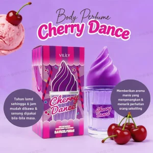 Collection 100ml Cherry Dance Dark Berry Sweet Floral Aroma Intensive Long Lasting Unique Shape EDP IceCream Perfume