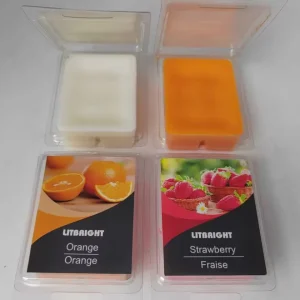 Colored High Scented Wax Cube Scented Wax Block Melts Aromatherapy 6 PC Wax Melts for Mind Relaxing Home Decor