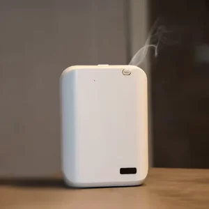 Commercial Electric Aroma Diffuser, 150ml, Plastic Tabletop, App-Controlled, Waterless, US Plug