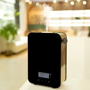 Commercial Wall Mounted Aroma Diffuser with LCD Waterless Cold Nebulizer OEM Air Fragrance Machine