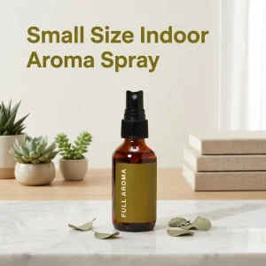 Compact Portable Fragrance Bottle 60ml Gardenia Fragrance Home Deodorant Luxury Room Spray for Home Small Space Air Refreshing
