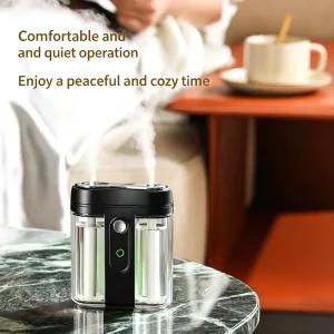 Compact Wall Mounted Waterless Plug In Silent Nano Atomization Auto Off Home Office Fragrance Aroma Scent Diffuser