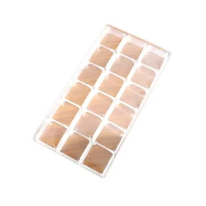 Compartment Tray 6 cavity Wax Melts Clamshell Packaging PVC Plastic PET Carton Box Customized Gift & Craft Plastic Plates Bowls