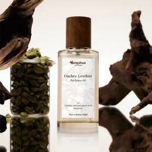 Concentrated Ombre Leather Bulk Fragrance Oil for Perfume Making, Alcohol-free Perfume Oil