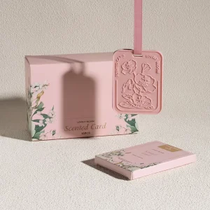 Contemporary Eco-Friendly EVA Air Freshener Solid Pattern Paper Sachet Card for Home Office Car Use