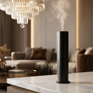 Cordless Rechargeable Electric Aroma Diffuser 300m Coverage 4000mAh Battery 120ml Aluminum Alloy Hotel Use