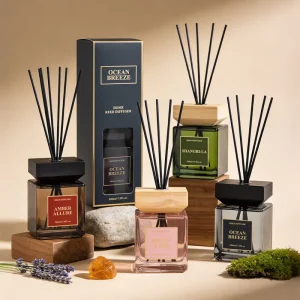 Corporate Gift Set with Custom Logo, Scented Home Fragrance Reed Diffuser