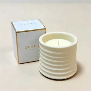 Cream Style Concrete Scented Candle Natural Soy Wax Eco-friendly Candle Suitable for Family Living Rooms and Bedrooms