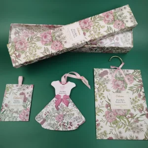 Creative Aroma Hanging Paper Scented Sachets Air Freshener for Drawer and Closet Car Sachet Scented
