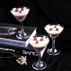 Creative Aromatherapy Candle Luxury Coffee Scent Crystal Stemmed Glass Cup Wax Atmospheric Decor Festival Gift