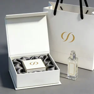 Creative Design Luxury Magnetic Rigid Gift Boxes Perfume Skincare Cosmetic for Wedding Bridesmaid Gift Box Set