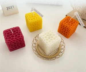 Creative Honeycomb Scented Soy Wax Handmade Holiday Party Decorative Ornament