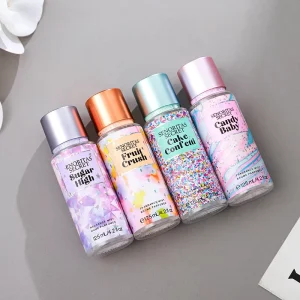 Cross-Border Victoria Perfume Spray Gift Set Long-Lasting Women’s Floral Vanilla Scent Regular Size 4 Bottles Vietnamese