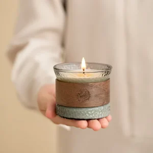 Cross border Custom Made Valentine’s Day Scented Candles DIY Soy Wax Glass Cup Gifts Semi Manual Semi Mechanical Custom Logo