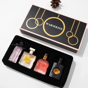 Cross border Explosions Ladies Perfume Four piece Suit Regular Size Lasting Light Fragrance Clear Flowers Yi Black Coffee Gift
