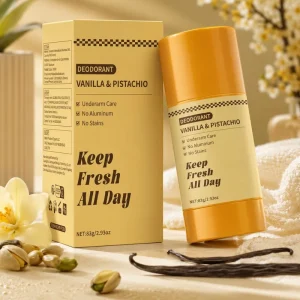 Cross border Kojic Acid Turmeric Aluminum Free Unisex Antiperspirant Deodorant 83g Neutral Packaging