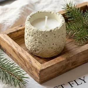 Cross border Luxurious Multiple Colors Cement Cup Candle Handmade Scented Candles for Christmas Gift Home Decor