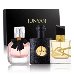 Cross border Luxury Women’s Perfume Long lasting High end Black Temptation Romantic Orchid Fragrance Set Gift Box
