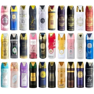 Cross border Middle Eastern Arabic Perfume African Aluminum Can Liquid Body Spray Regular Size 200ml