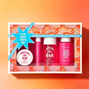 Cross-border Perfume Set, Foreign Trade Perfume Holiday Gift Box, Fragrance, Women’s Perfume, Body Lotion, Portable Four-piece