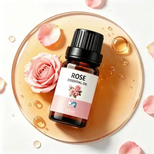 Cruelty Free Botanical Body Massage Relaxation Stress Relief Skin Rejuvenation Glow Rose Essential Oil for Diffusers Use