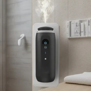 Custom 100ml Waterless Electric Essential Oil Wall Aroma Diffuser With Night Light Home Plug in Scent Diffuser For Household Use