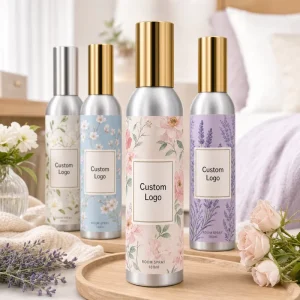 Custom 180ml Modern Room Spray Air Freshener for Home Hotel Office