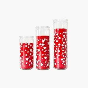 Custom 8 Inch Glass Meditation Holiday Private Label Scented Decorative Tall Jars Soya Wax Candles Pillar Candle in Bulk