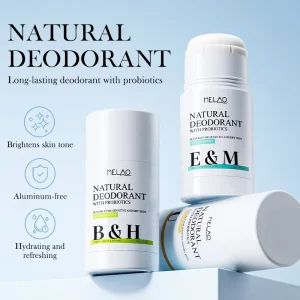 Custom Aluminum Free Natural Long Lasting Fragrance Reduce Odor Refreshing Underarm Antiperspirant Roll on Deodorant Stick