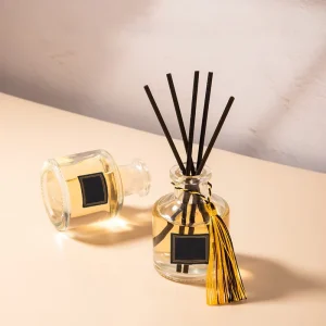 Custom Aromatherapy Empty Reed Diffuser Bottle Sets Luxury with Stick and Packaging Box