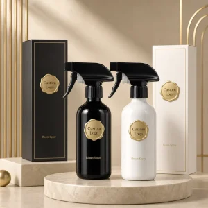 Custom Art Deco Room Spray Air Freshener with OEM ODM Options for Home Hotel Office & Bathroom Use